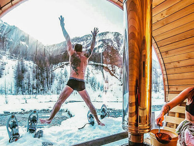 Séjour insolite de 3 jours en yourte avec séance de sauna près du col de Vars