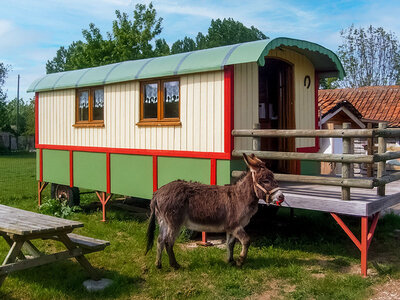 Doos 2 dagen in een bijzondere accommodatie in Frankrijk voor 2