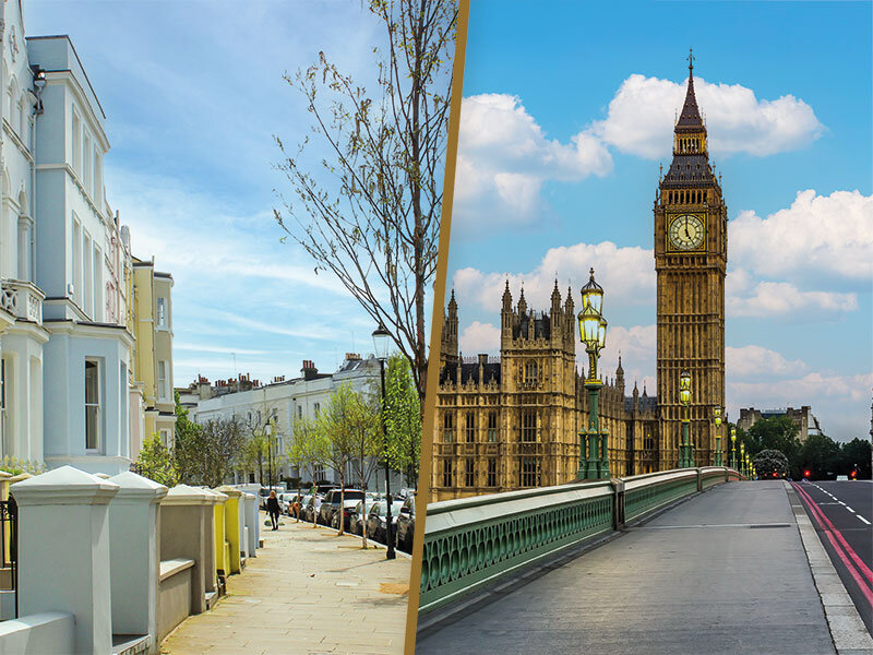 Viaggio a Londra da film: 2 notti e tour di Notting Hill per 2