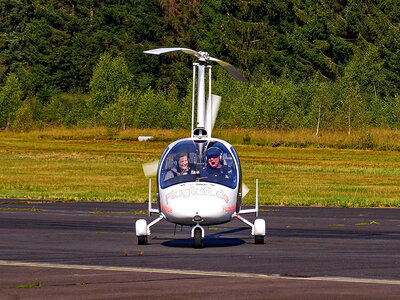 Cadeaubon 45 minuten vliegen als piloot in een gyrocopter in Noordrijn-Westfalen