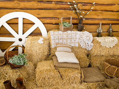 Cofanetto regalo Insolito soggiorno di 1 notte su letto di paglia nei pressi del Lago di Costanza