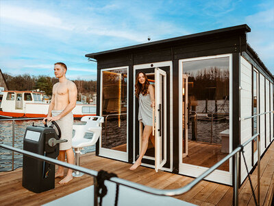 Séance de sauna de 4h dans un bateau sur le lac Schwerin