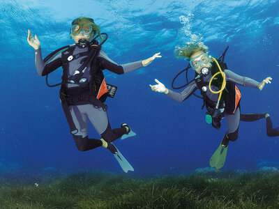 Coffret cadeau Plongée en Corse : sortie en snorkeling d’1h et baptême de 30 min pour 2 à Calvi