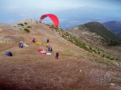 Vuelo en parapente biplaza motor trail en Madrid de 20 minutos para 1 persona