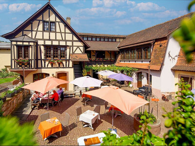 Geschenkbox 1 Übernachtung in einem 4*-Hotel in Elsass mit Gourmet-Dinner für 2