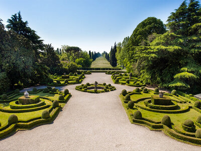 Cofanetto Visita guidata di Villa Tiepolo Passi e bottiglia di Prosecco DOC per 2 in Veneto