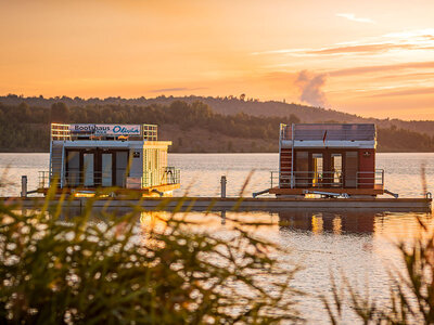 Geschenkbox 3 Übernachtungen in einem Hausboot am Geiseltalsee nahe Leipzig