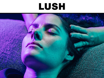 Caja regalo Masaje corporal y de cuero cabelludo con gift box de regalo en Lush Spa Madrid para 2 personas