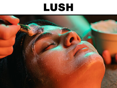 Caja regalo Tratamiento facial y gift box de regalo en Lush Spa Madrid para 2 personas