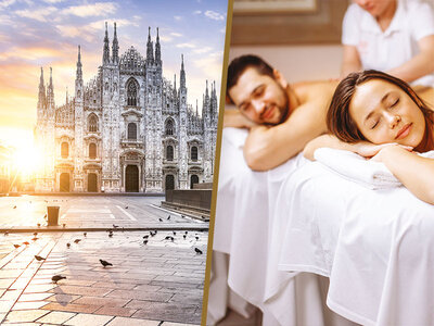 Coffret cadeau 2 nuits avec massage romantique à Milan