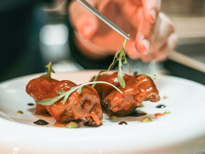 Cena di lusso di 6 portate d’autore presso il pluripriemato ristorante Coquus a Lucera