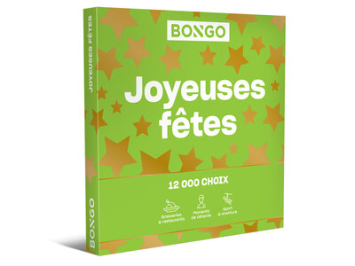 Coffret cadeau Joyeuses fêtes