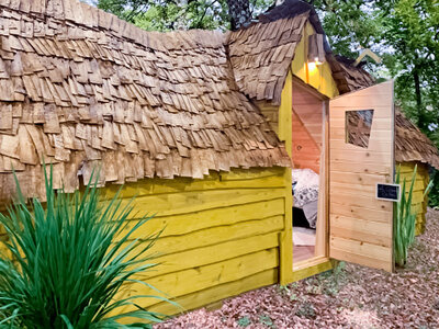 Coffret cadeau 2 jours insolites en chalet au cœur de la forêt en Bourgogne