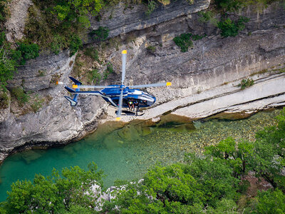 Coffret Vol en hélicoptère de 20 min pour 2 au-dessus des gorges du Verdon