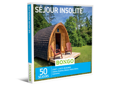 Coffret cadeau Séjour insolite