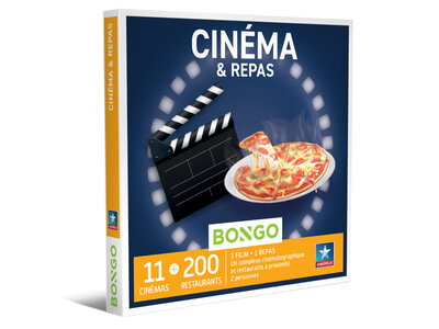 Coffret cadeau Cinéma & Repas