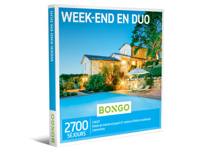 Coffret cadeau Weekend en Duo