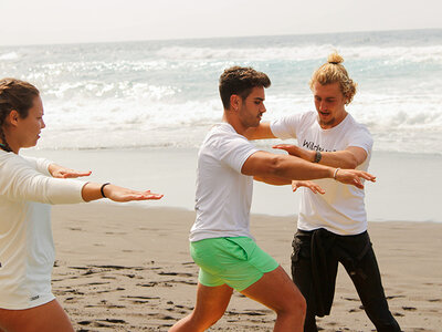 Caja Surf en Tenerife: 1 clase de surf de 4 horas para 1 persona