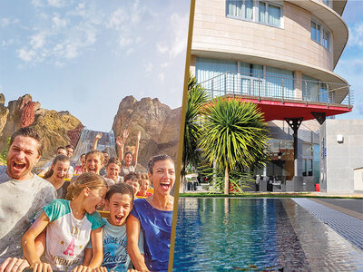 Cofanetto regalo Divertente giornata a PortAventura e Ferrari Land con 2 notti in hotel 4* per 2