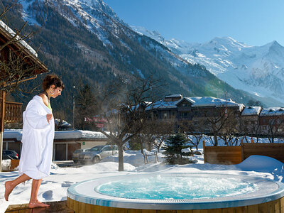 Coffret cadeau 3 jours en hôtel de charme avec dégustation et espace détente à Chamonix