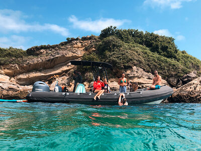 Coffret cadeau Balade en bateau de 2h30 au Pays basque avec stand up paddle et snorkeling