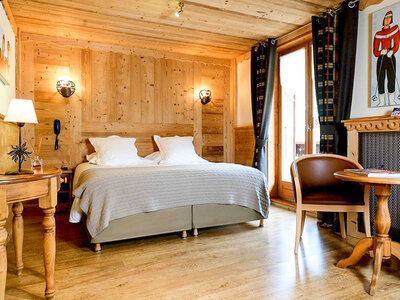 Coffret 2 jours en chalet-hôtel de charme avec dégustation et espace détente à Chamonix