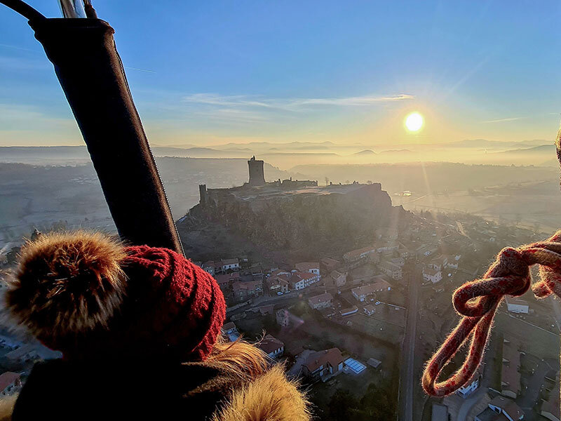 Vol en montgolfière pour 2 personnes près du Puy-en-Velay