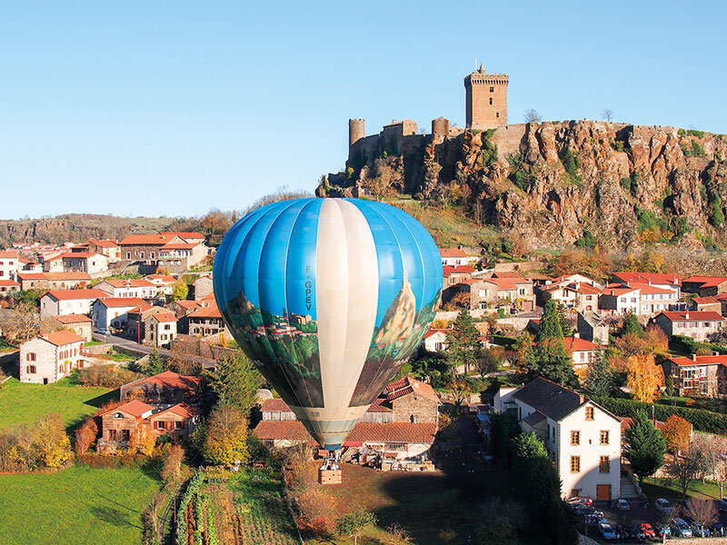 Vol en montgolfière dans le Velay