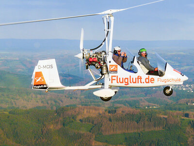 Box Rundflug im Tragschrauber im Sauerland für 1 flugbegeisterte Person