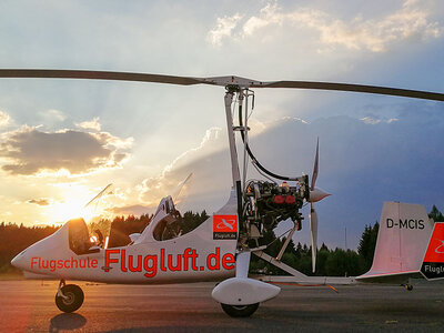 Geschenkbox Rundflug im Tragschrauber im Sauerland für 1 flugbegeisterte Person