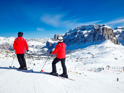 Coffret cadeau 1 nuit avec forfait de ski à Saas-Almagell pour 2 personnes