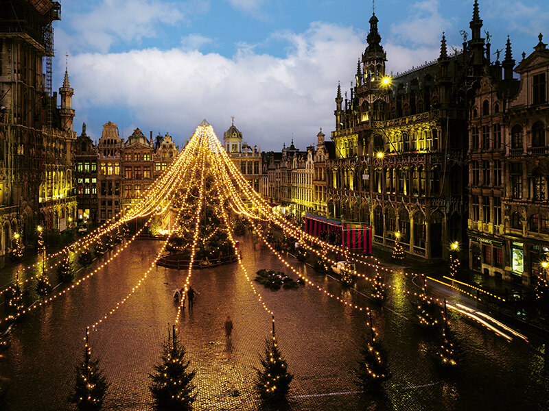 Coffret cadeau 2 jours avec petit-déjeuner pour le marché de Noël de Bruxelles