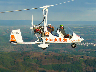 Geschenkbox Tragschrauberflug im Sauerland für 1 Person