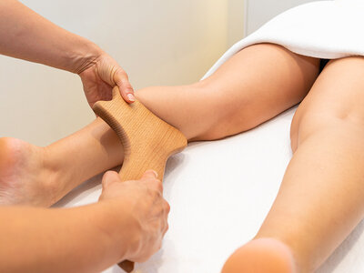 Caja Baobá Belleza: 1 masaje de maderoterapia de 45 min