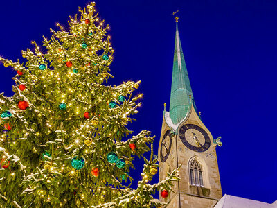 Coffret cadeau Marché de Noël : 1 nuit à Zurich pour profiter des fêtes