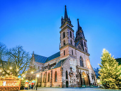 Geschenkbox Zauber der Weihnachtsmärkte: 1 Übernachtung in Basel in der Vorweihnachtszeit