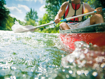 Boks Kajakkursus: River rafting i Mörrumsåns for 2