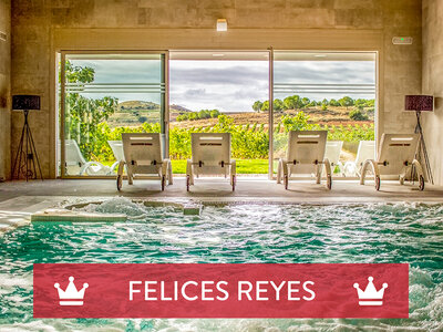 Caja regalo ¡Felices Reyes! 1 noche con cena y spa para 2 personas