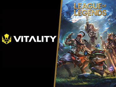 Coffret cadeau Bon cadeau de 29,90 € sur l'e-shop de la Team Vitality et de 20 € sur League of Legends