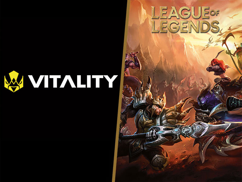 Bon cadeau de 29,90 € sur l'e-shop de la Team Vitality et de 50 € sur League of Legends