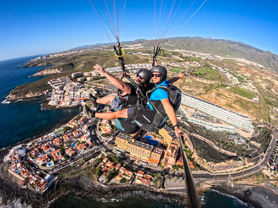 Parapente en Tenerife: 1 vuelo de larga duración para 1 persona