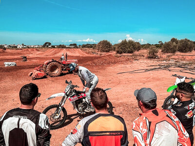 Caja Motocross en Valencia: 1 clase individual con fotos