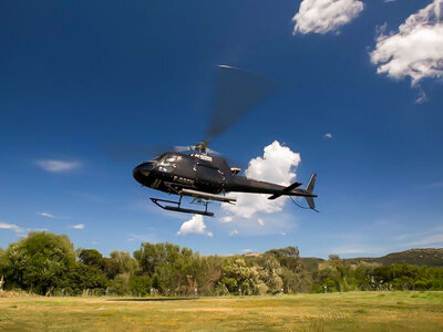 Vol en hélicoptère de 25 min au-dessus du Vercors ou de Crozes-Hermitage
