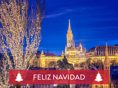 Caja regalo ¡Feliz Navidad! 2 noches en Budapest para ver sus mercadillos navideños