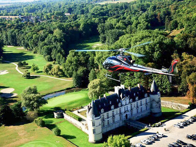 Coffret Vol en hélicoptère de 30 min au-dessus du château de Vaux-le-Vicomte