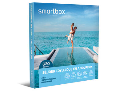 Coffret cadeau Séjour idyllique en amoureux