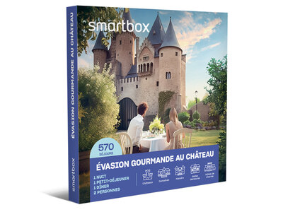 Coffret cadeau Évasion gourmande châteaux et belles demeures