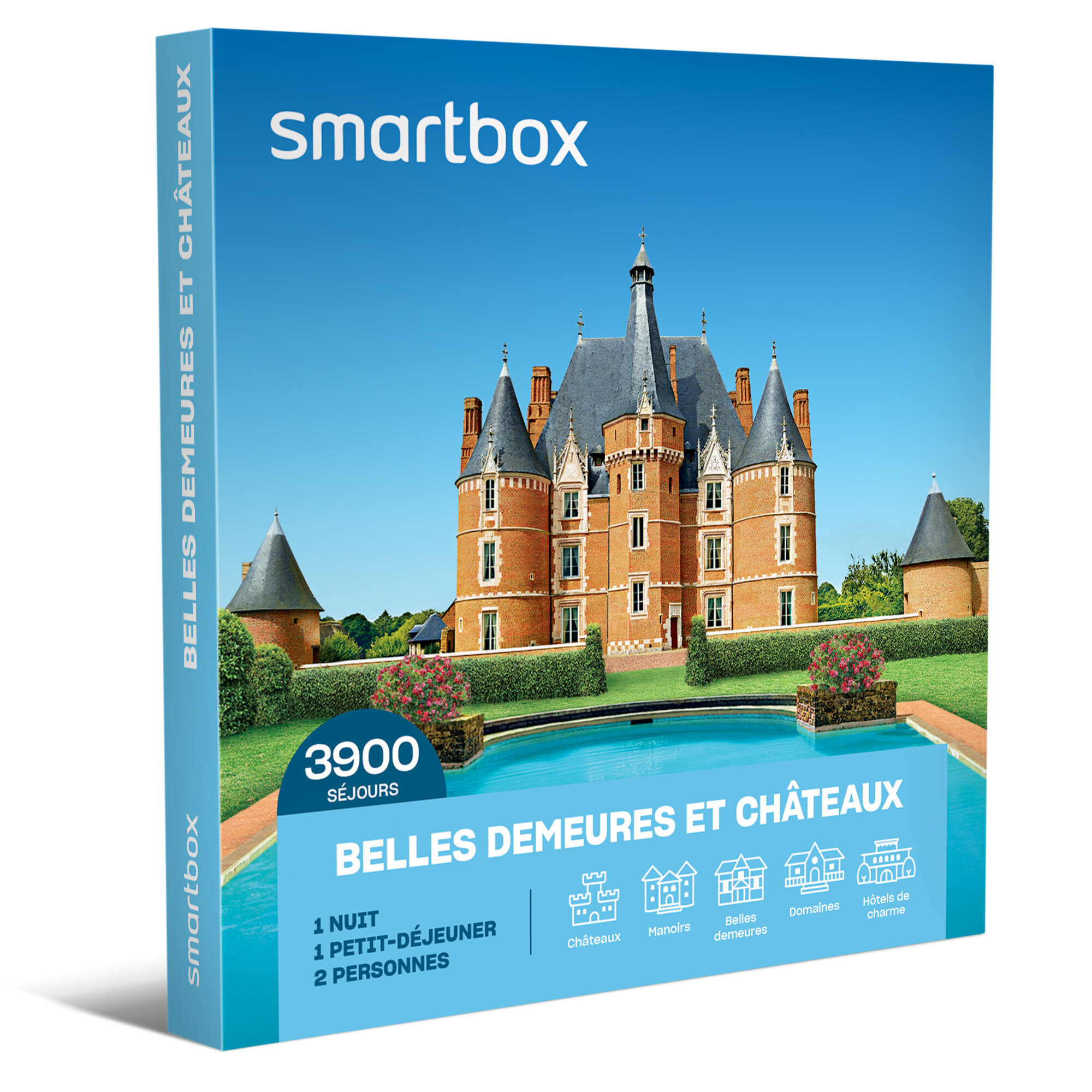 Coffret cadeau Belles demeures et châteaux - Smartbox