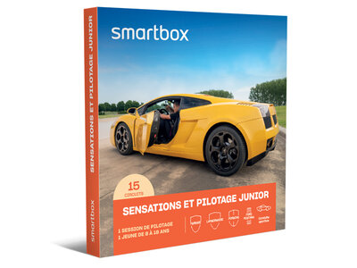 Coffret cadeau Sensations et pilotage junior