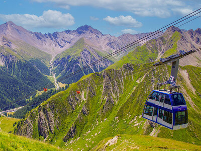 Geschenkbox Genussvoller Aufenthalt in Samnaun mit Dinner und Wellness für 2